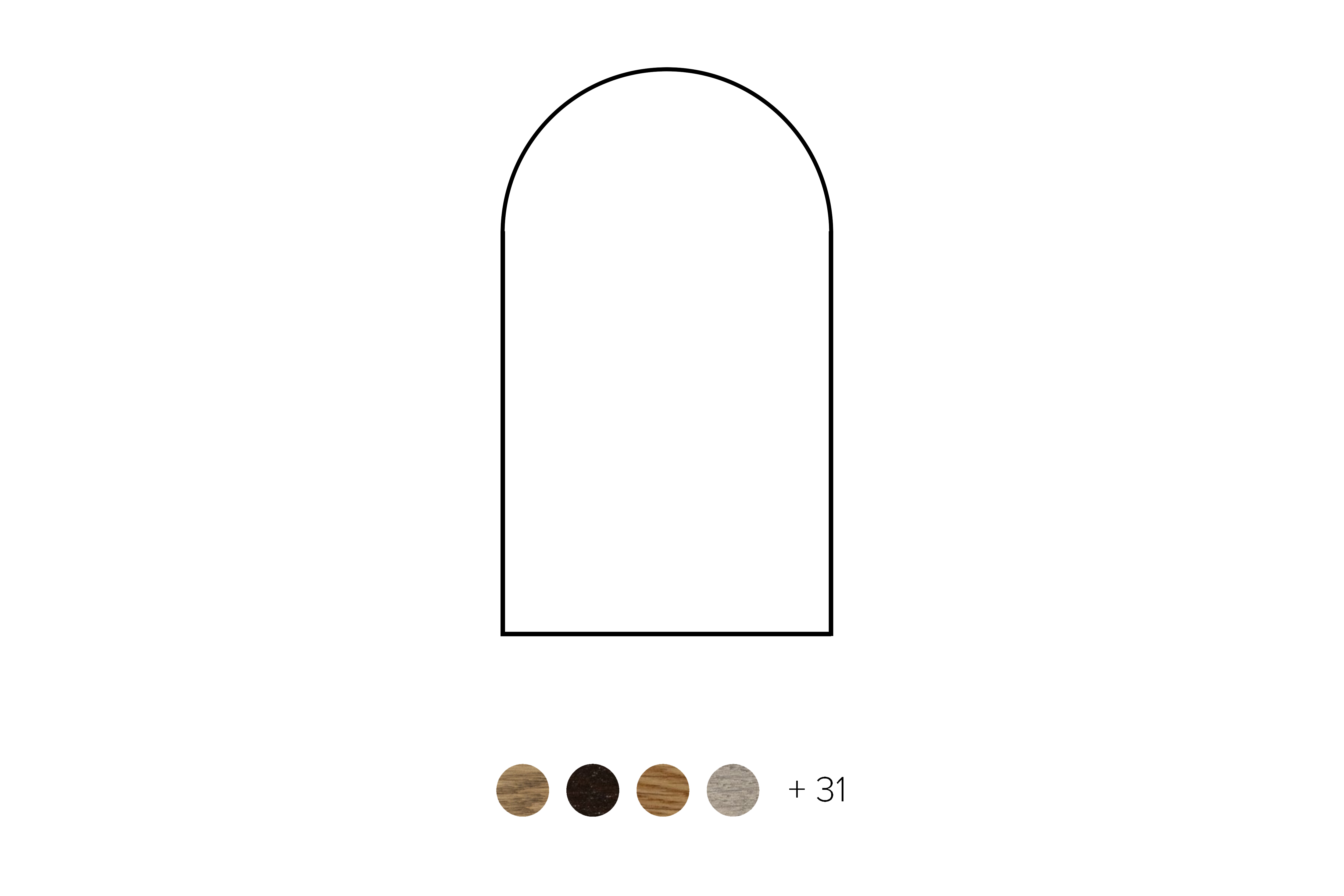 Linea - Linea 1 - Linea - eik - 140cm
